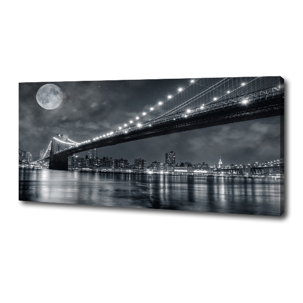 Tablou pe pânză canvas Podul Brooklyn