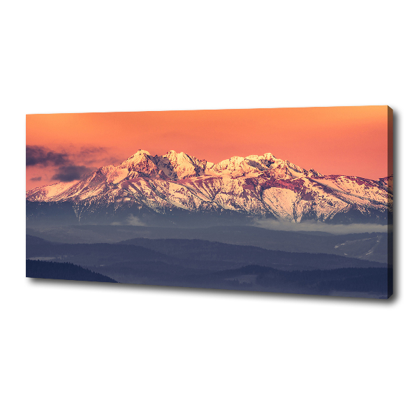 Tablou canvas Sunrise Tatry