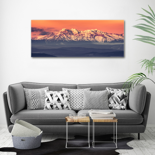 Tablou canvas Sunrise Tatry