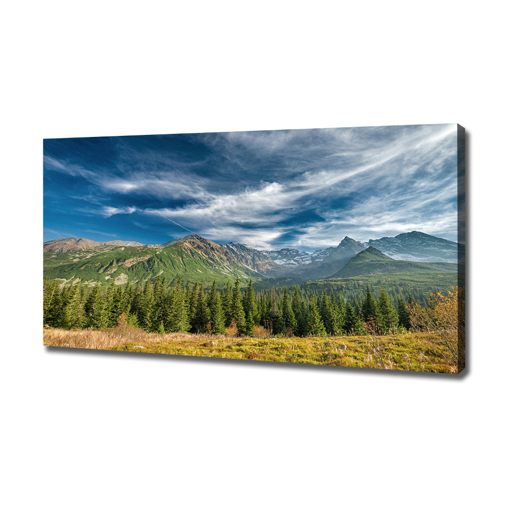 Imprimare tablou canvas Toamna în Munții Tatra