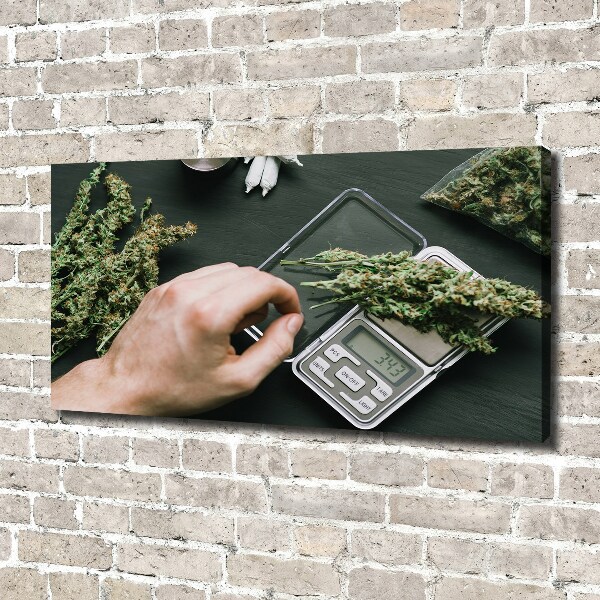 Imprimare tablou canvas marijuana topuri