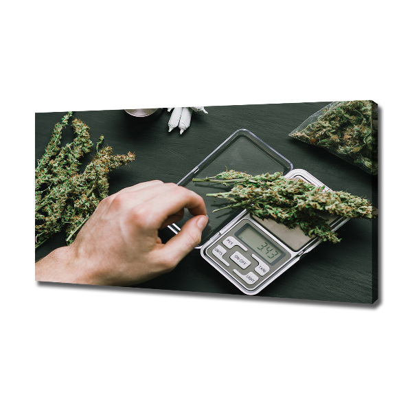 Imprimare tablou canvas marijuana topuri