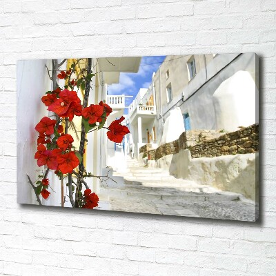 Imprimare tablou canvas Mykonos Grecia