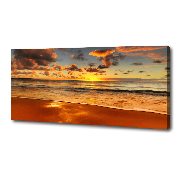 Tablou canvas Sunset Beach