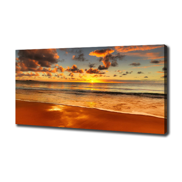 Tablou canvas Sunset Beach