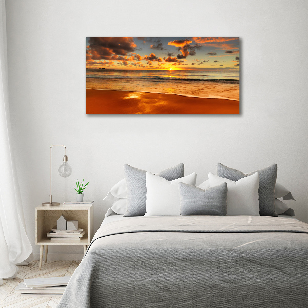 Tablou canvas Sunset Beach