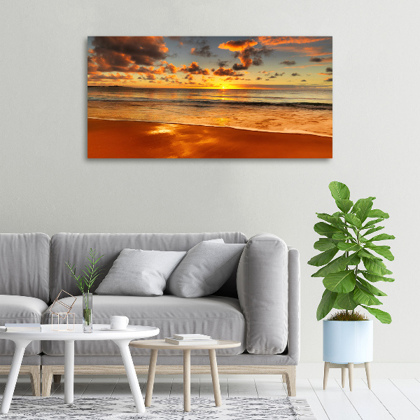 Tablou canvas Sunset Beach