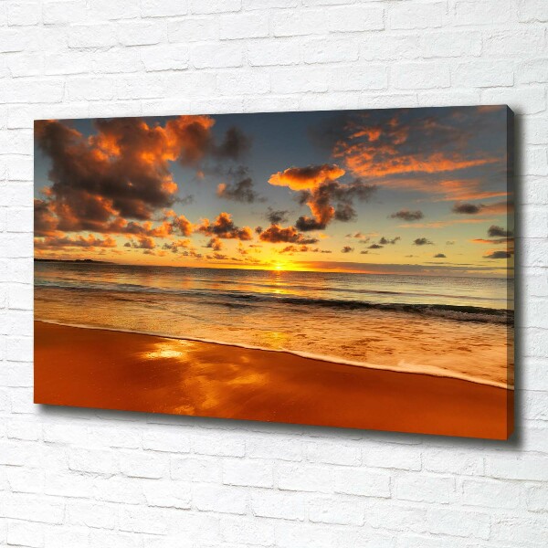 Tablou canvas Sunset Beach