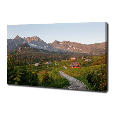 Print pe canvas Glade în Munții Tatra