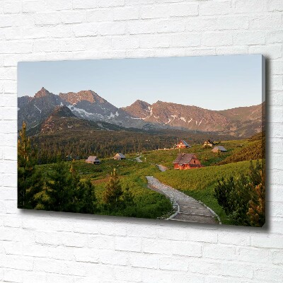 Print pe canvas Glade în Munții Tatra