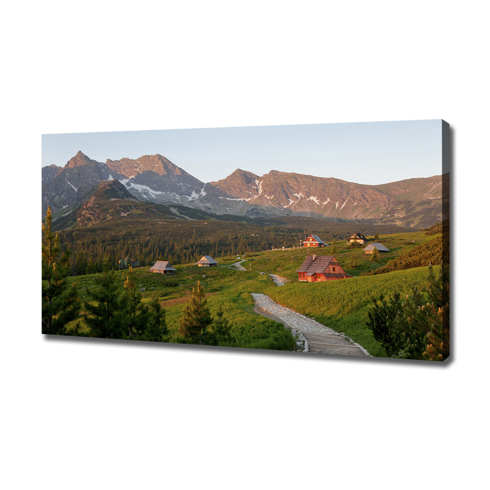 Print pe canvas Glade în Munții Tatra