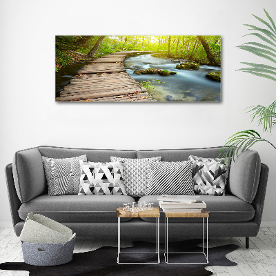 Imprimare tablou canvas Calea pe râul