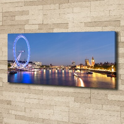 Imprimare tablou canvas London Eye