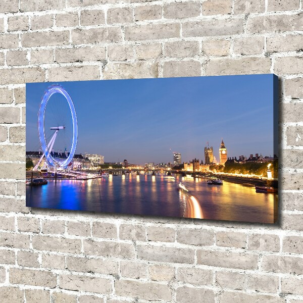 Imprimare tablou canvas London Eye