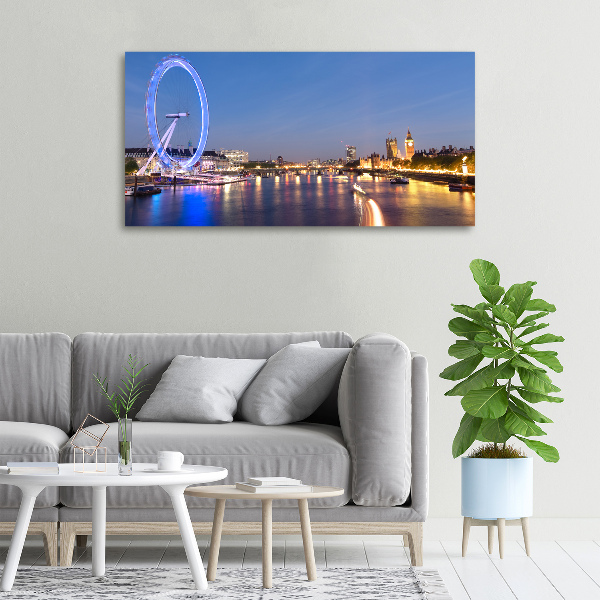 Imprimare tablou canvas London Eye