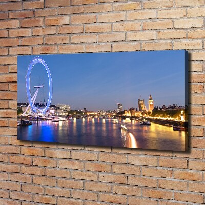 Imprimare tablou canvas London Eye