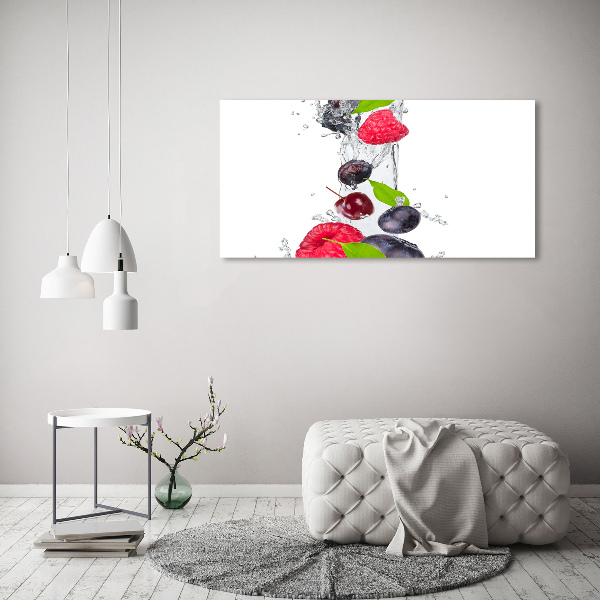 Imprimare tablou canvas Fructele si apa