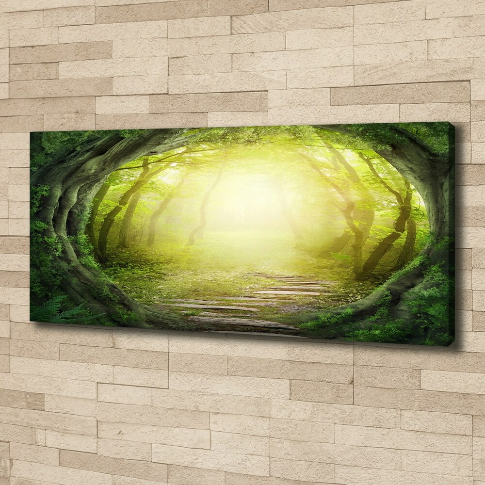 Print pe canvas Tunel de copaci