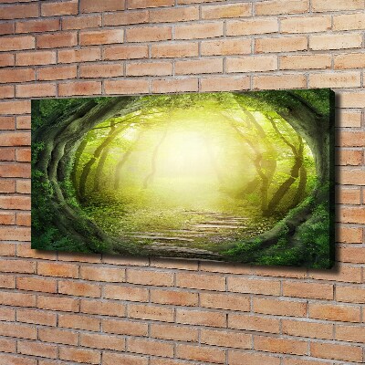 Print pe canvas Tunel de copaci