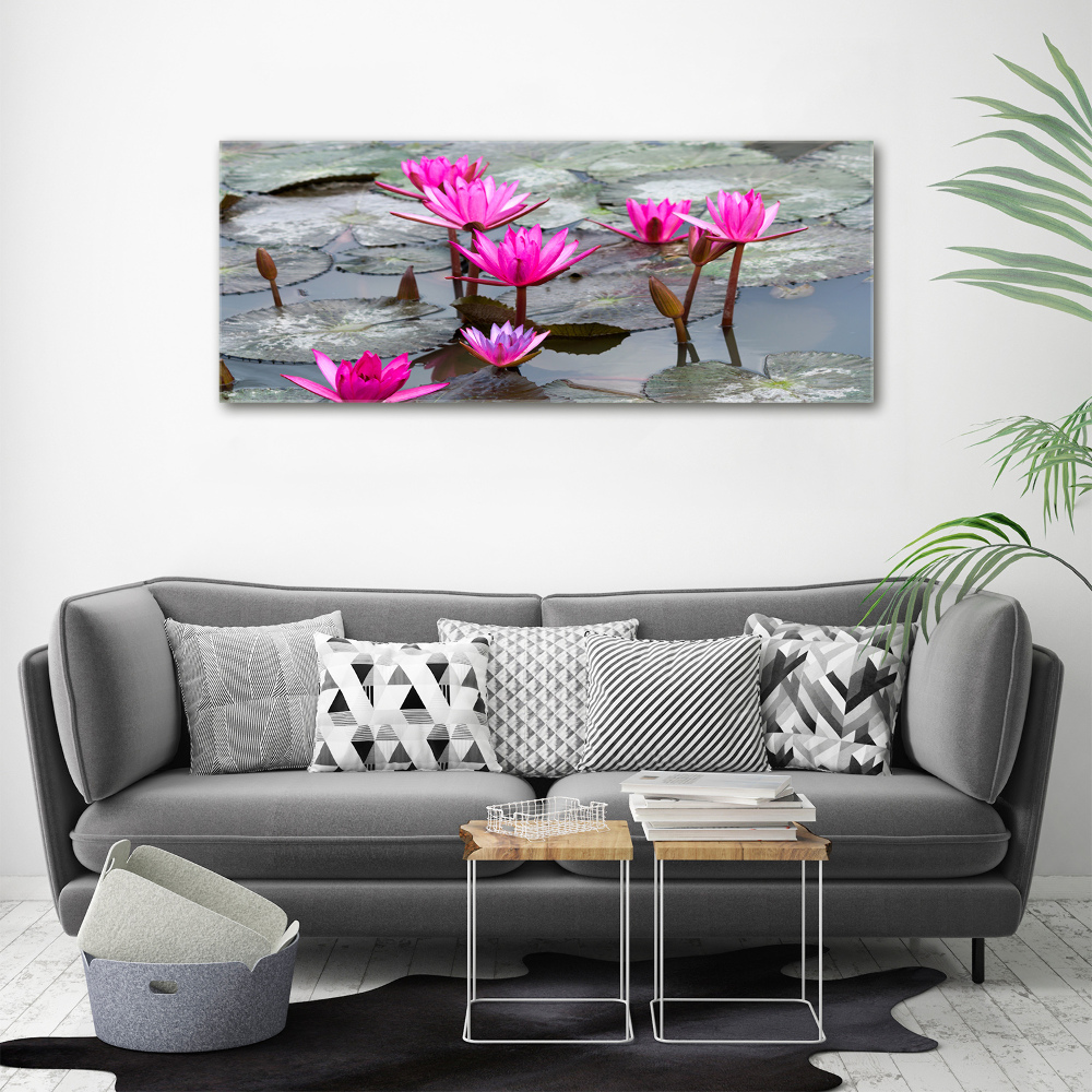 Tablou pe pânză canvas floare de lotus