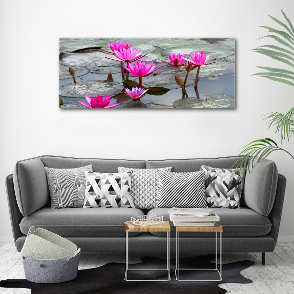 Tablou pe pânză canvas floare de lotus