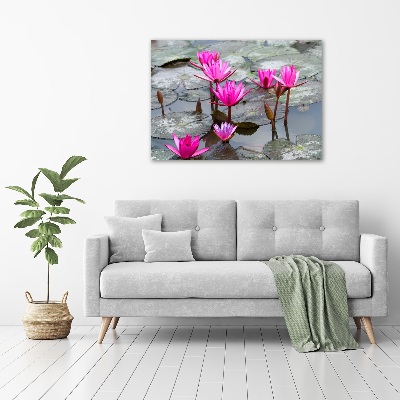 Tablou pe pânză canvas floare de lotus