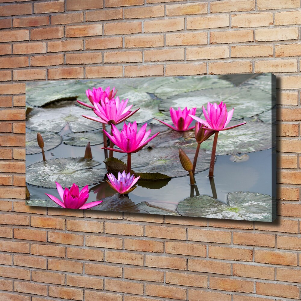 Tablou pe pânză canvas floare de lotus