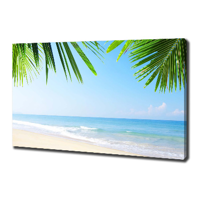 Imprimare tablou canvas plaja tropicala