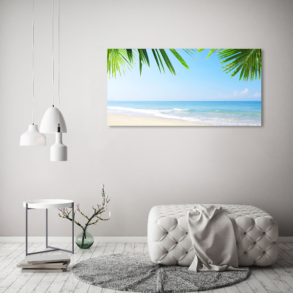 Imprimare tablou canvas plaja tropicala