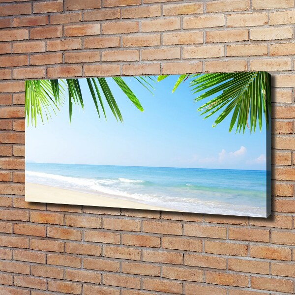 Imprimare tablou canvas plaja tropicala