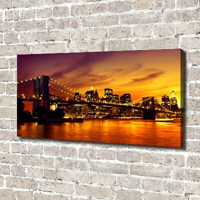 Print pe canvas Podul Brooklyn