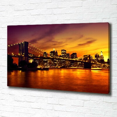 Print pe canvas Podul Brooklyn