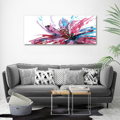 Print pe canvas floare abstract