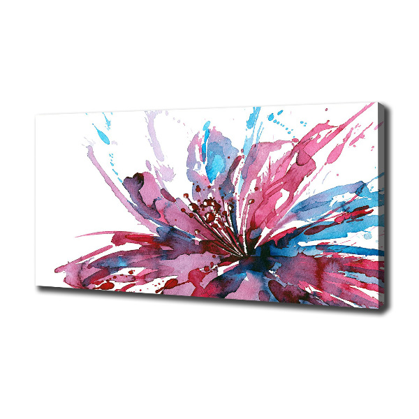 Print pe canvas floare abstract