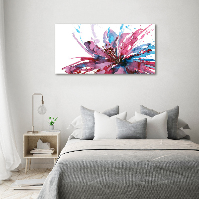 Print pe canvas floare abstract