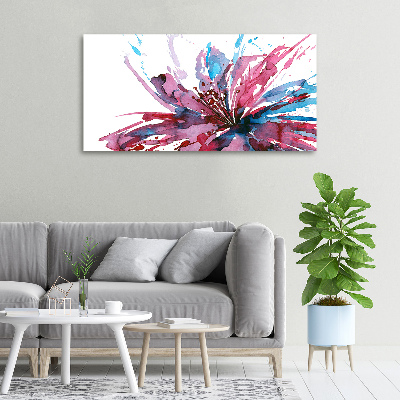 Print pe canvas floare abstract