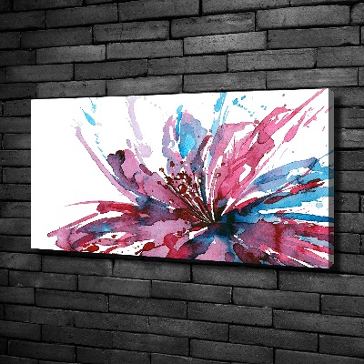 Print pe canvas floare abstract