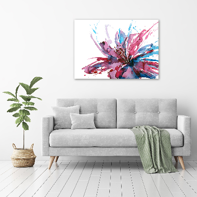 Print pe canvas floare abstract