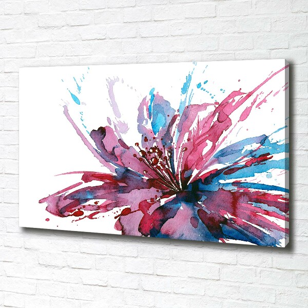 Print pe canvas floare abstract