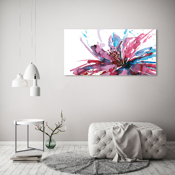 Print pe canvas floare abstract