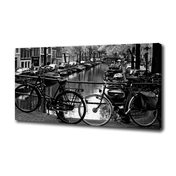 Print pe pânză biciclete Amsterdam