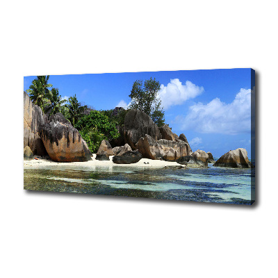 Print pe pânză Seychelles panorama