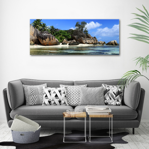 Print pe pânză Seychelles panorama