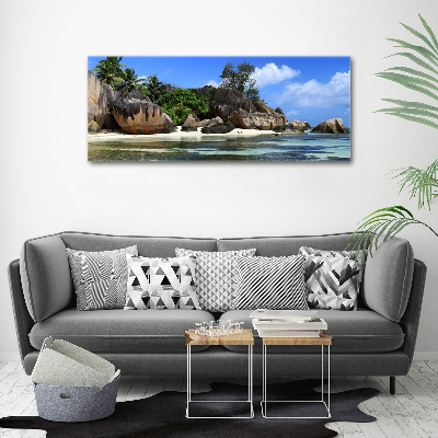 Print pe pânză Seychelles panorama