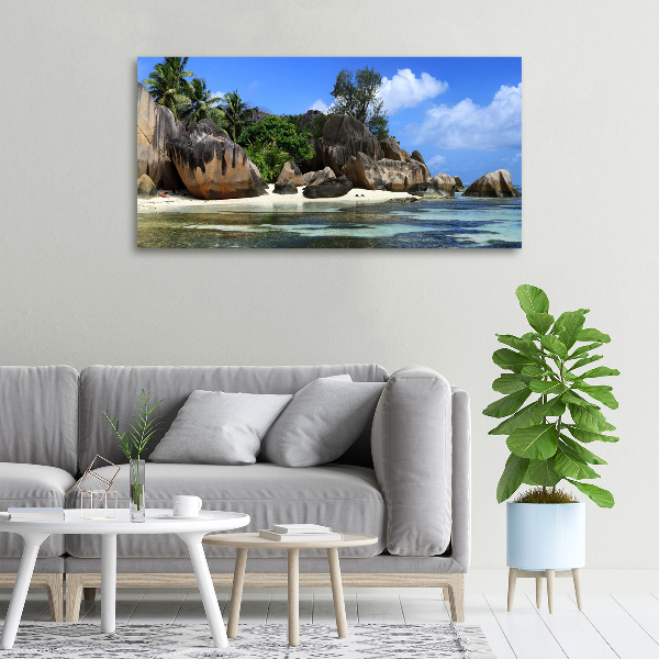 Print pe pânză Seychelles panorama