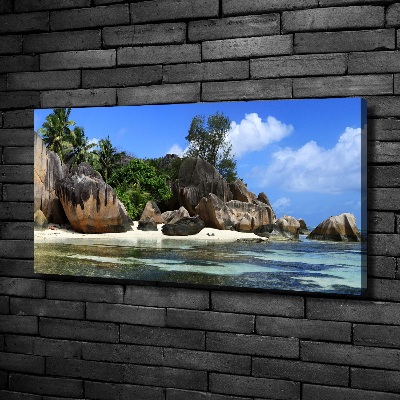 Print pe pânză Seychelles panorama