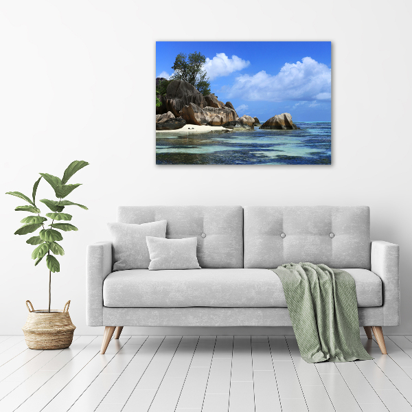 Print pe pânză Seychelles panorama