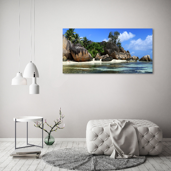 Print pe pânză Seychelles panorama