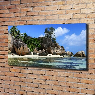 Print pe pânză Seychelles panorama