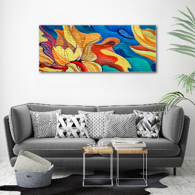 Print pe canvas floare abstract